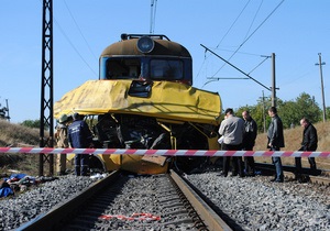 Укрзалізниця: У машиниста локомотива не было возможности избежать столкновения