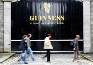 В Дублине горит склад пивоваренной компании Guinness