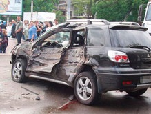 На проспекте Победы в Киеве столкнулись три автомобиля