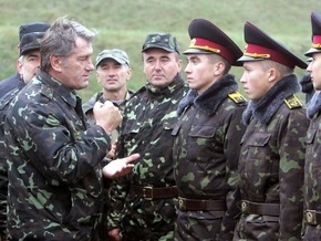 Ющенко лично проверит боеготовность ВМС Украины