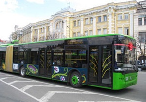 В Харькове часть троллейбусов не вышли на маршруты