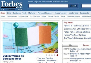 Forbes откроет европейскую версию