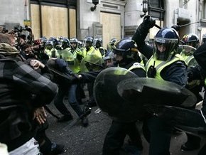 Полиция Лондона арестовала 86 противников саммита G20