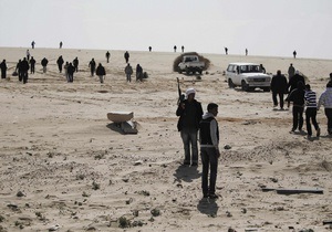 Ливийские повстанцы захватили КПП на границе с Тунисом