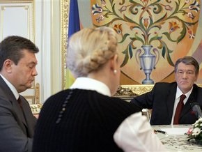 Янукович призвал Ющенко и Тимошенко выбирать президента и Раду одновременно