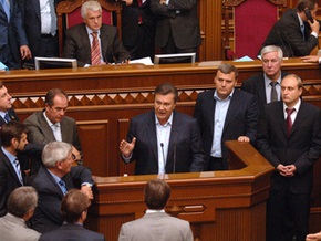 Янукович рассчитывает на депутатов,  которые еще не потеряли совесть 