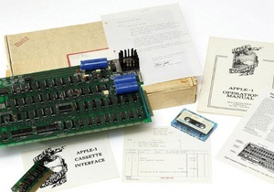 Первый персональный компьютер Apple-1 уйдет с молотка аукциона Christie s