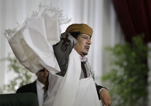 Каддафи заявил, что готов к переговорам с Западом