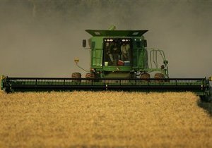 В Украине уже собрано 34 млн тонн зерна нового урожая