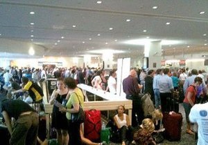 Сбой в компьютерной системе парализовал работу аэропорта Мельбурна