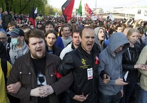 Российская оппозиция подала заявку на проведение 50-тысячного митинга в Москве