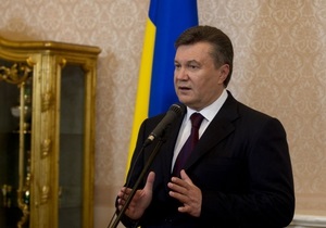 Янукович высказался по поводу языкового закона