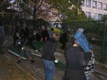 В столкновении против застройки на Печерске в столице пострадали журналисты