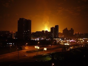 Лужков прибыл на место взрыва в Москве