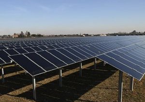 Первая солнечная электростанция заработала в Винницкой области