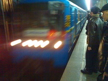 В Киеве из-за дождей прекращали движение метро