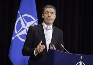 NATO не збирається втручатися в сирійський конфлікт - Расмуссен
