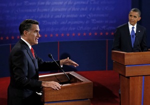 Передвиборчі дебати Обами та Ромні зібрали рекордну аудиторію за останні 20 років