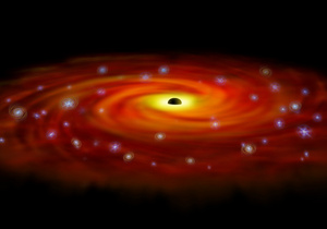 У сусідній галактиці виявили розсип чорних дір