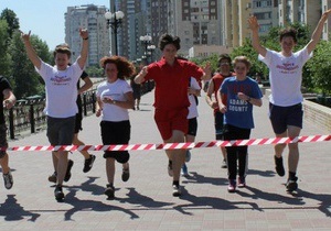 Київська молодь провела перший благодійний пробіг в допомогу сиротам