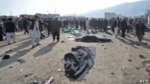 У двох вибухах в Афганістані загинули понад 50 осіб