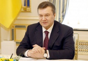 Об єднаний турнір - Янукович - привітання