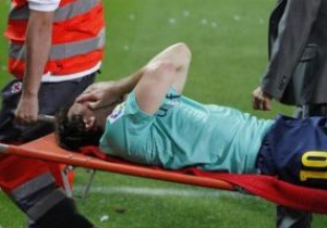 Месси получил травму в матче с Атлетико