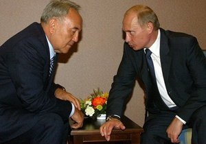 Путін привітав прем єра Казахстану з 20 річницею незалежності країни