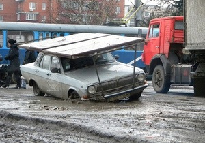 Попов підрахував, скільки грошей потрібно для ремонту київських доріг
