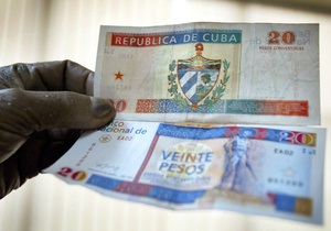 Новини Куби - фінанси - Єдина країна в світі, де в обігу знаходяться дві валюти, стане одновалютною
