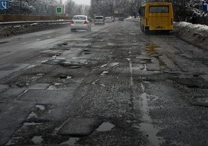 ДАІ - дороги - ремонт доріг - ДАІ заявляє, що не встигне відремонтувати 88 ділянок доріг