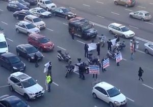 Конфлікт байкерів, що завершився вбивством: у центрі Москви протестувальники заблокували проїзд