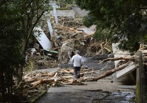 Японія - тайфун - зниклі безвісти