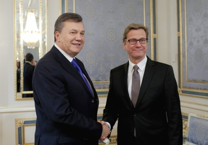 Янукович - Вестервелле - Янукович зустрівся з Вестервелле