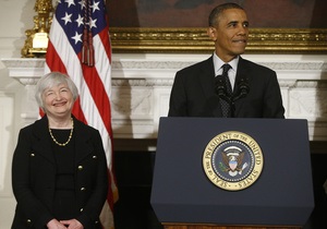 США - Федеральна резервна система - Обама офіційно висунув дружину нобелівського лауреата на посаду глави центробанку США