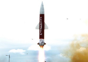 Новини Індії - Індія успішно запустила ракету, здатну нести ядерний заряд