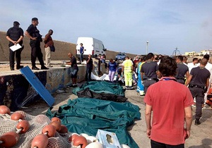 Знайдено ще 10 тіл нелегалів, що загинули біля берегів Лампедузи