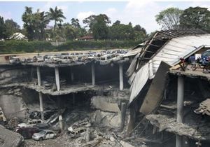 Теракт в Найроби: из-под завалов обрушившегося торгового центра достали девять тел