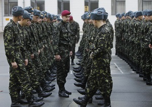 Сегодня в Украине начался последний призыв в армию