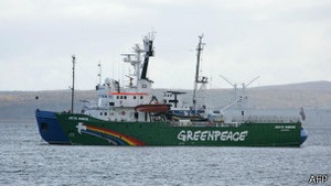 У Росії капітана судна Greenpeace арештували на 2 місяці
