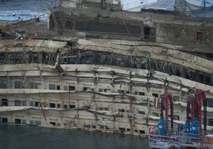 На месте крушения Costa Concordia спустя полтора года найдены останки тел