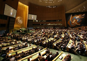 Російська делегація покинула зал Генасамблеї ООН під час виступу Саакашвілі