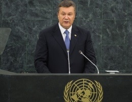 Янукович в очередной раз убеждал мировое сообщество, что Украина поможет выбраться ЕС из кризиса