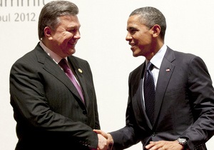 Банковая сообщает, что Янукович побеседовал с Обамой