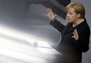 Меркель: Политика Германии остается дружественной к евроинтеграции