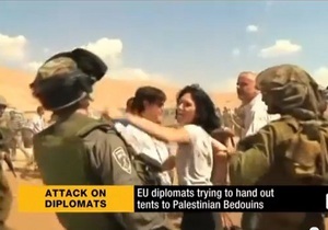 Инцидент вызвал негодование как европейских дипломатов, так и Израиля