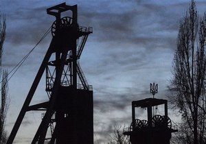 Донбасс - шахта - На Донбасе горит шахта
