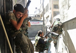 У Сирії йдуть активні битви повстанців з армією