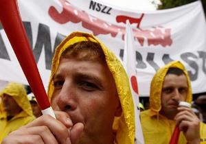 DW: Масові протести в Польщі. Туск - вже не народний улюбленець