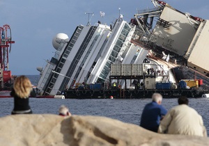Инженеры начали операцию по поднятию лайнера Costa Concordia